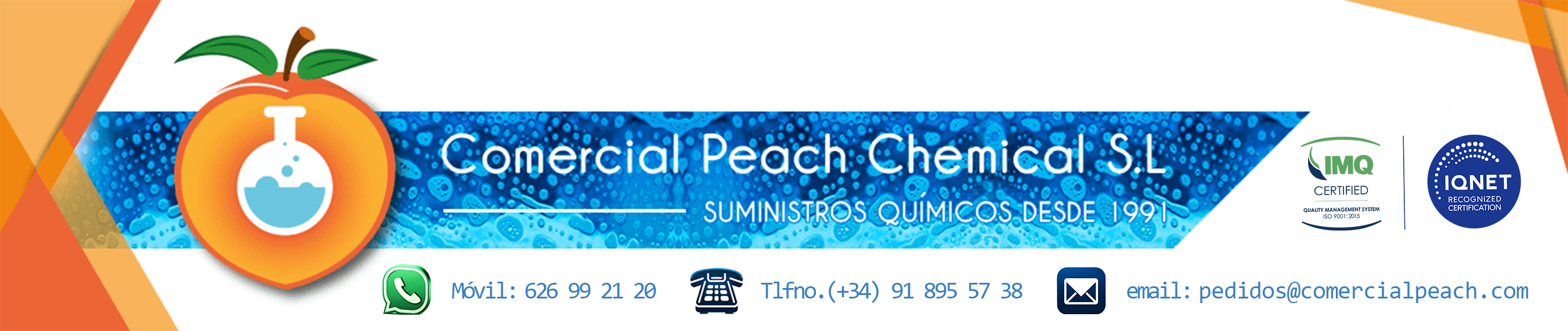 Logotype Peach Chemical